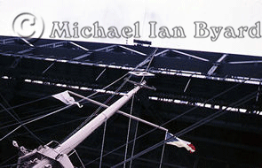 Mast Top going under Sydney Harbour Bridge